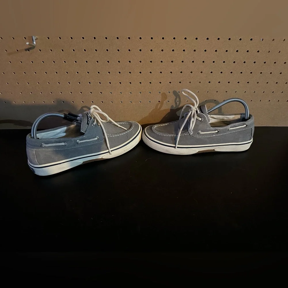 Sperry 0772830: Men's Halyard 2-Eye Grey Shoes Size 8 Sperry Men's
